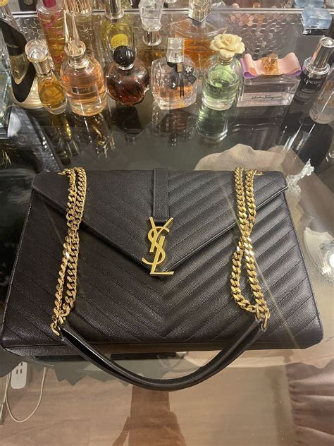 envelope ysl bag|ysl envelope bag used.